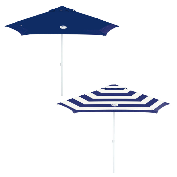 RIO Classic 6 ft. Sun Blocking Tilt Beach Umbrella - Stripe