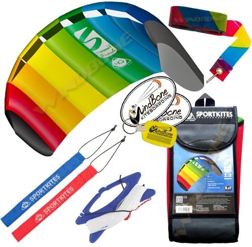 20 Ft. Rainbow Tube Kite Tail