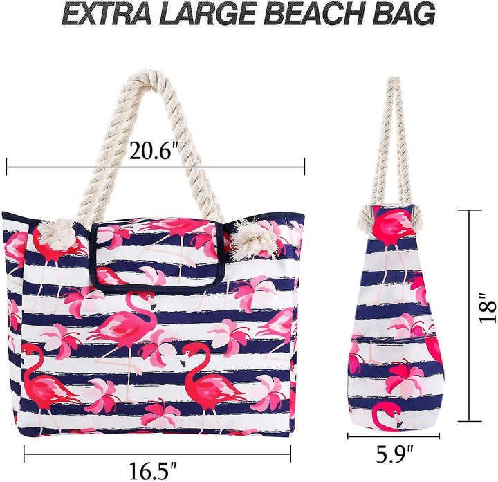 Large Shoulder Beach Tote Beach Bag