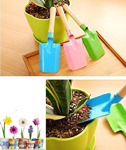 Bright Builders Wood Sand Shovel