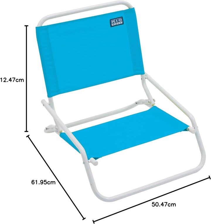 One-Position High-Seat Deck Lawn & Beach Chair