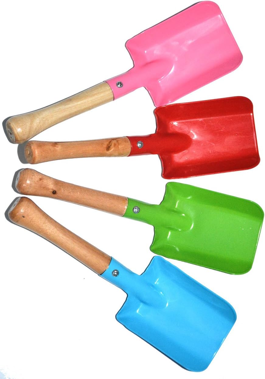 Bright Builders Wood Sand Shovel