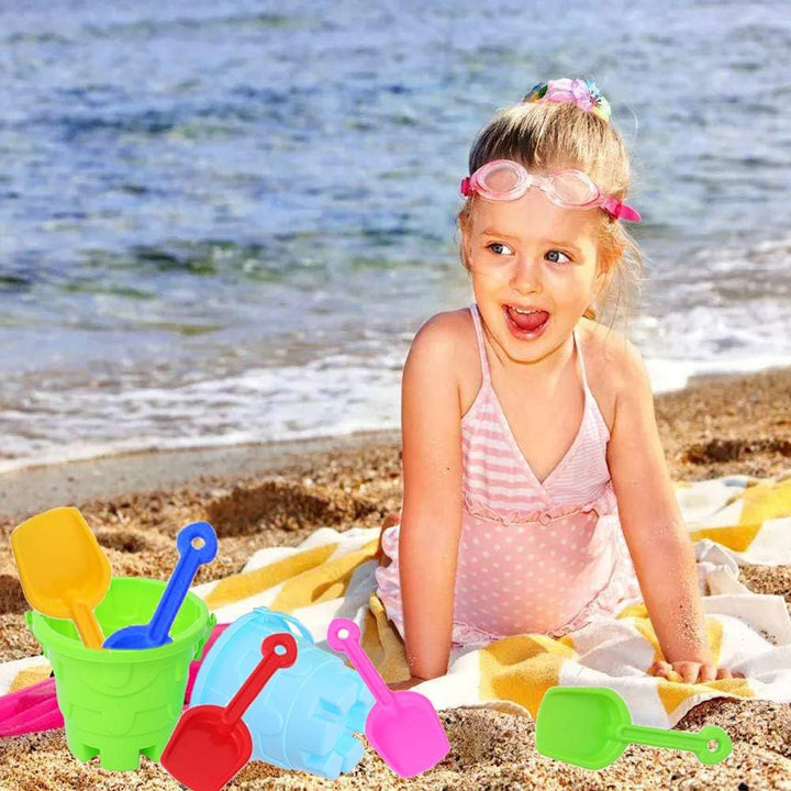 7 Piece Backpack and Beach Toys Kit Set