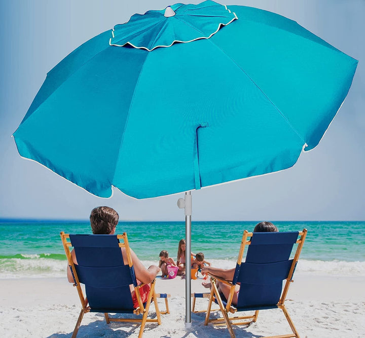 Folded Beach Umbrella