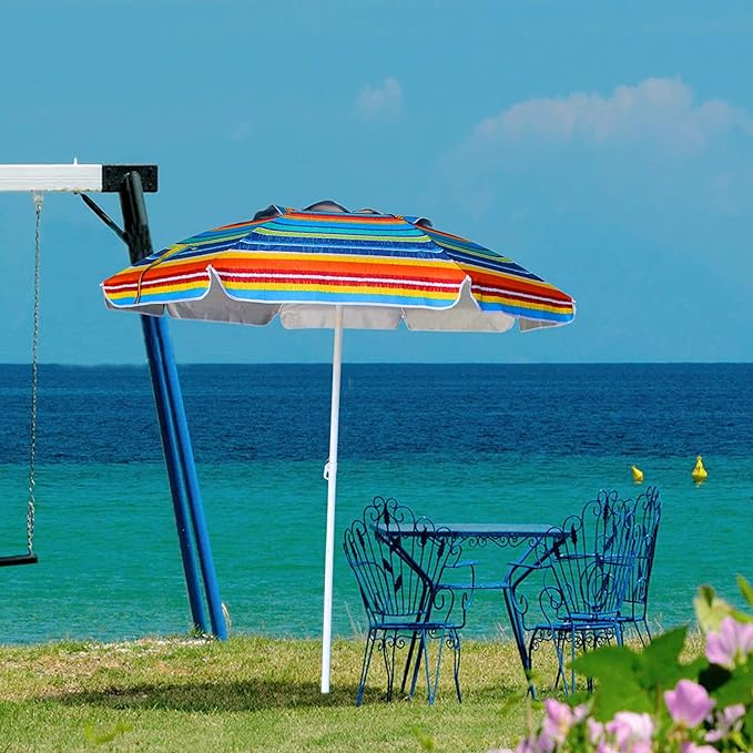 Outdoor Patio Beach Umbrella Sun Shelter