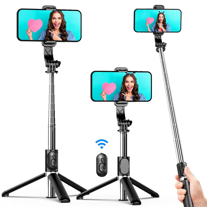 Bluetooth Selfie Stick With Remote