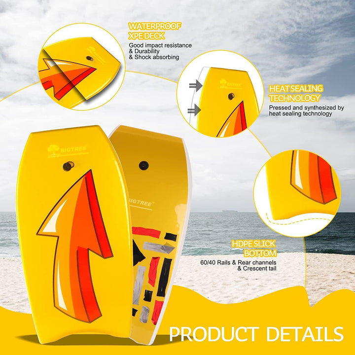 37 Pro Slick Body Board