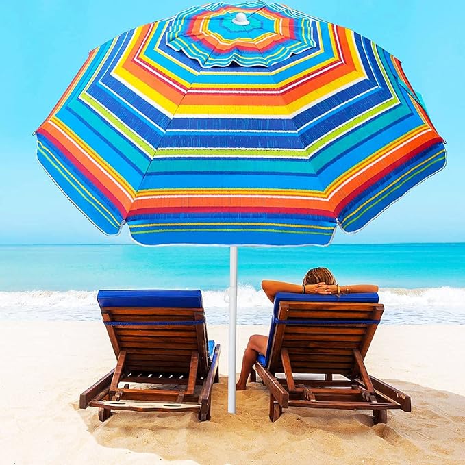 Outdoor Patio Beach Umbrella Sun Shelter