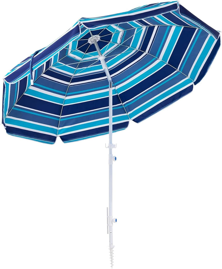 SunSafe 6.5 ft Beach Umbrella