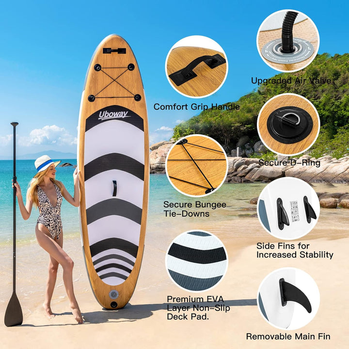 10 ft Stand Up Inflatable Paddle Board