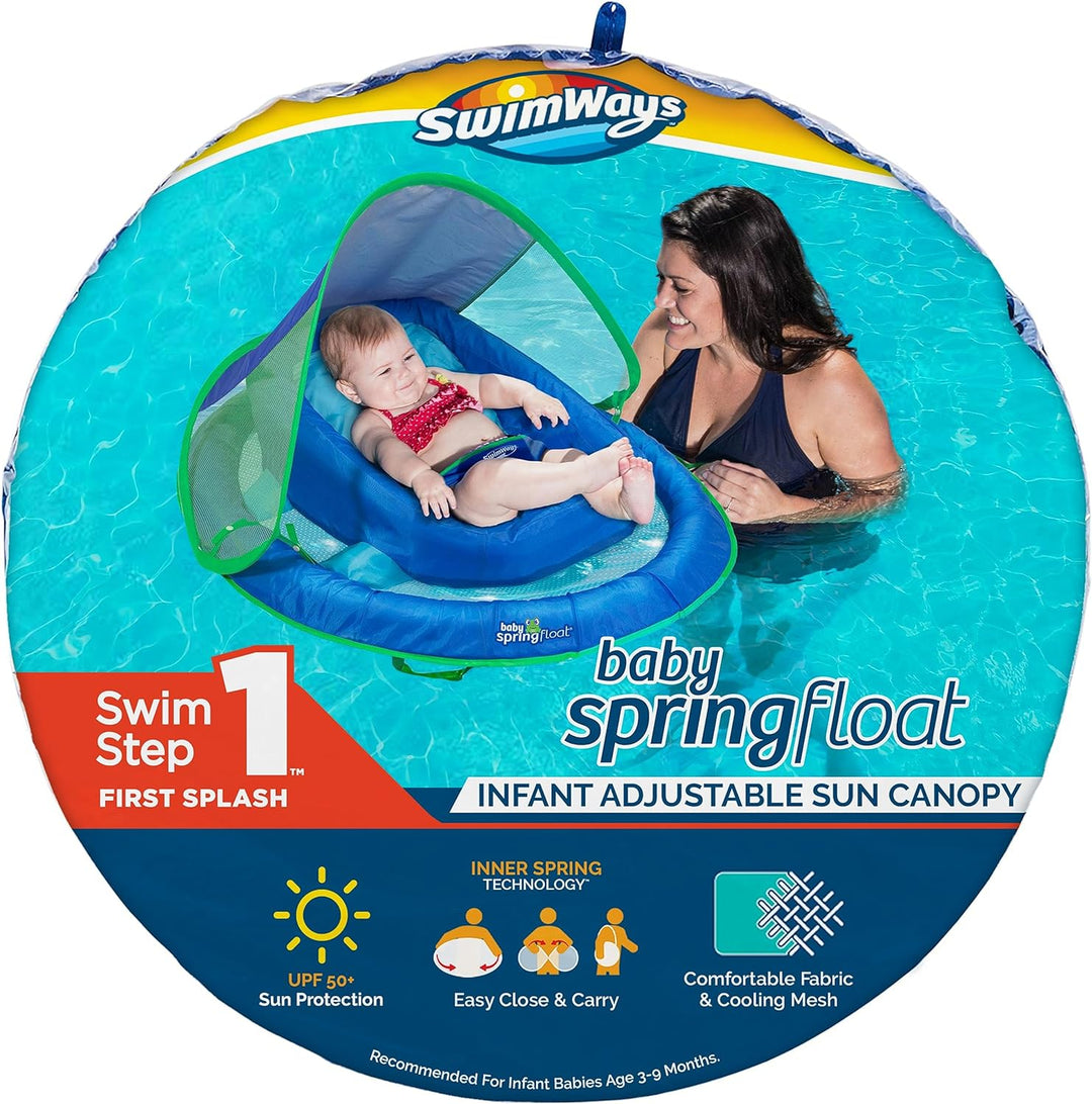 Baby Spring Float Swim Aid Orange