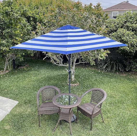 6 ft. Sun Blocking Tilt Beach Umbrella