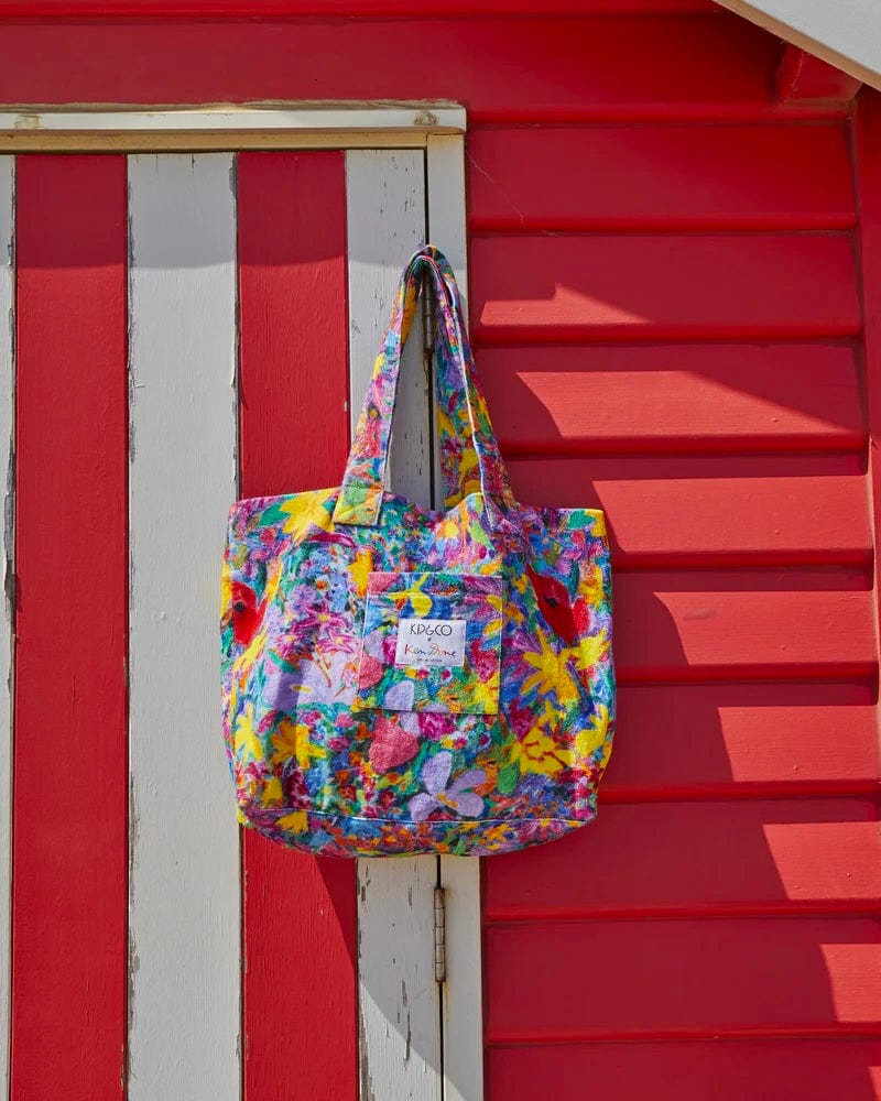 SoHo Swirl Beach Tote Bag