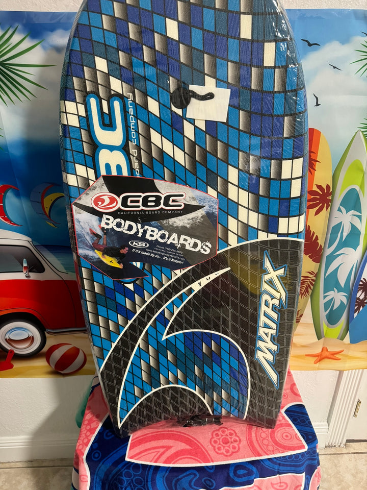 CBC 41.5 Matrix Graphic Slick Body Board Blue / Red