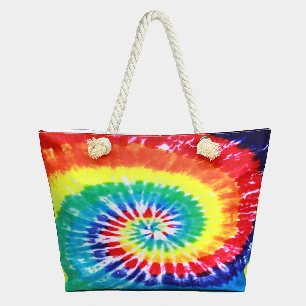 SoHo Swirl Beach Tote Bag