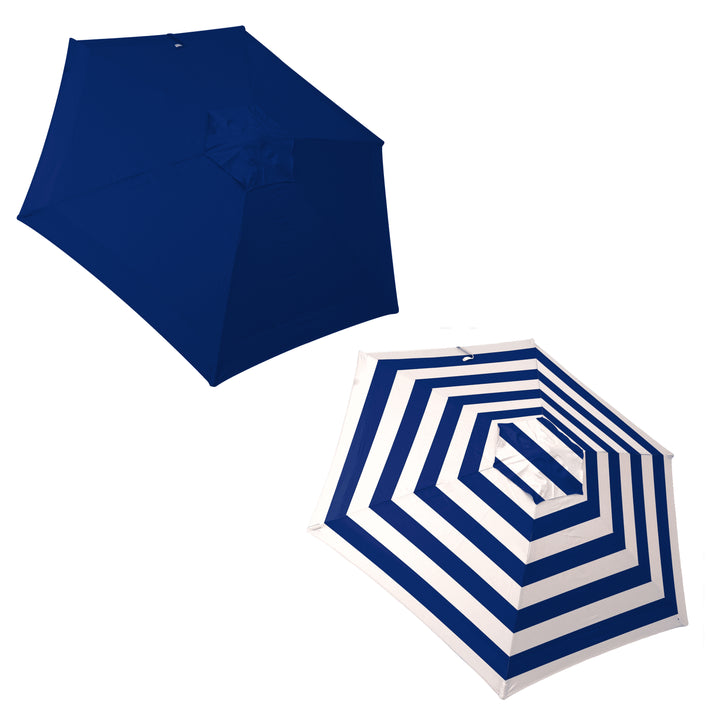 RIO Classic 6 ft. Sun Blocking Tilt Beach Umbrella - Trim