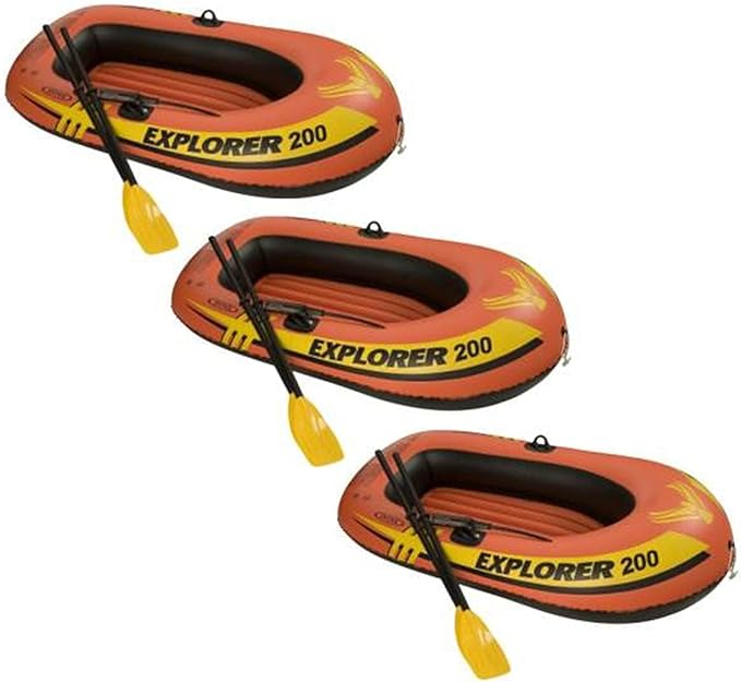 Explorer Inflatable Beach Boat - in 3 sizes - 2 person